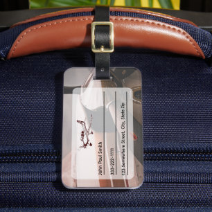 Luftfahrt-Style-ID-Tag für Gepäck Gepäckanhänger