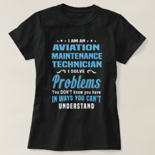 Luftfahrt-Wartungstechniker T-Shirt
