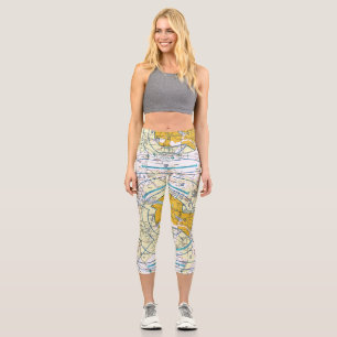 Luftfahrtabellen Capri Leggings