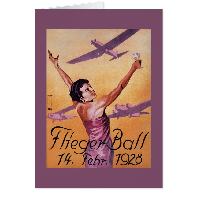 Luftfahrtausstellung im Hotel Wagner Promo Poster (Vorne)