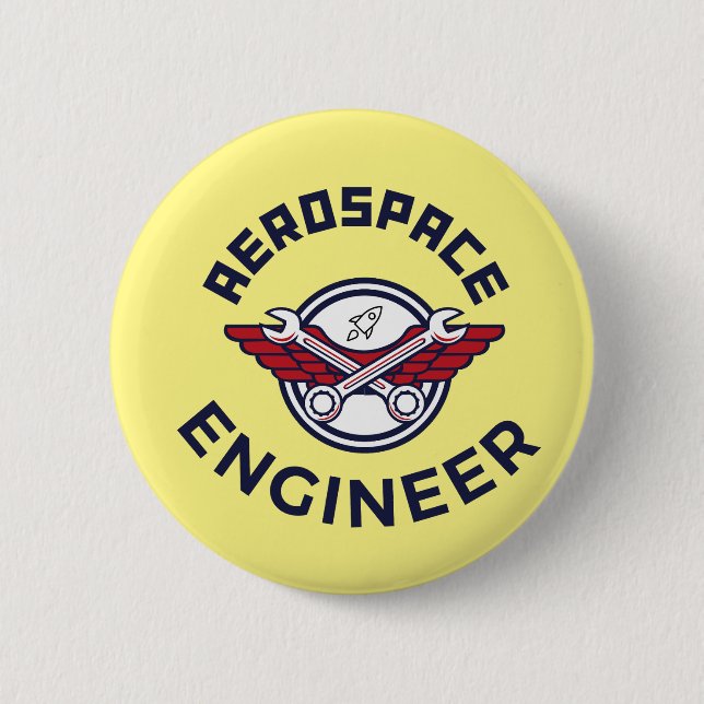 Luftfahrtingenieur Button (Vorderseite)