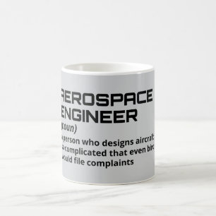 Luftfahrtingenieur - Funny Definition B-2 Kaffeetasse
