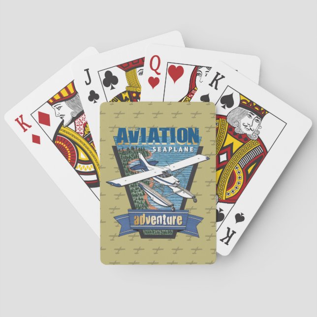 Luftfahrtsegment Spielkarten (Rückseite)
