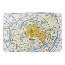Luftfahrtskizze Badematte
