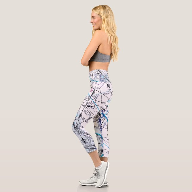 Luftfahrtskizze Capri Leggings (Links)