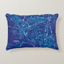 Luftfahrtskizze Dekokissen