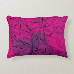 Luftfahrtskizze Dekokissen