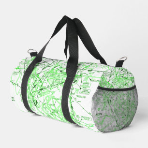 Luftfahrtskizze Duffle Bag