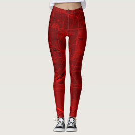 Luftfahrtskizze Leggings
