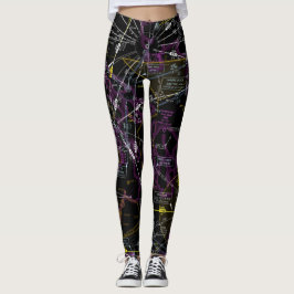 Luftfahrtskizze Leggings