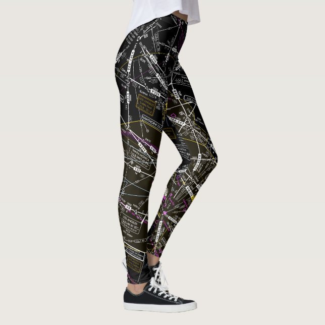Luftfahrtskizze Leggings (Rechts)