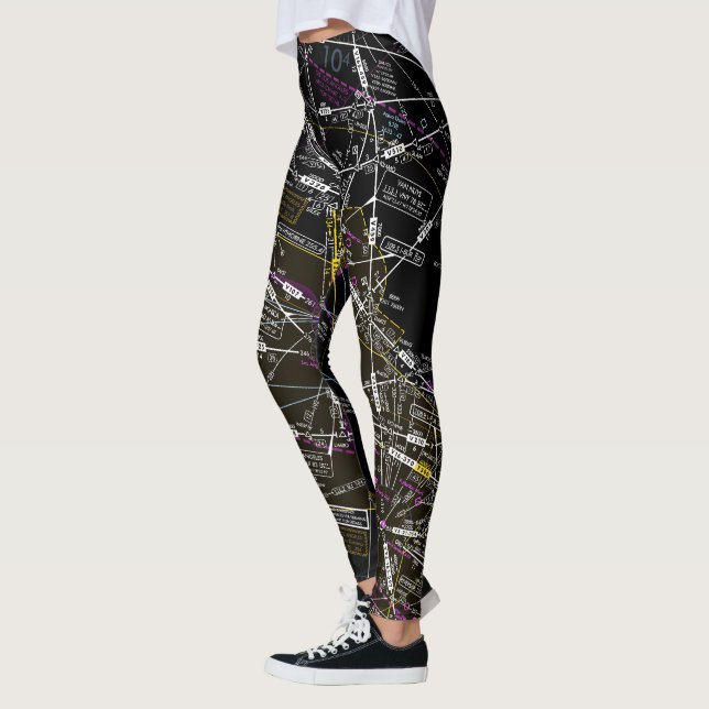 Luftfahrtskizze Leggings (Links)
