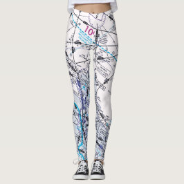 Luftfahrtskizze Leggings