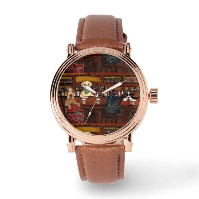 LUFTFAHRTUNTERNEHMEN UND FREUNDE ARMBANDUHR (Vorderseite)