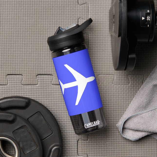 Luftfahrzeug-Flugzeug-Pilot Flug-Sky Trinkflasche (Fitnessstudio)
