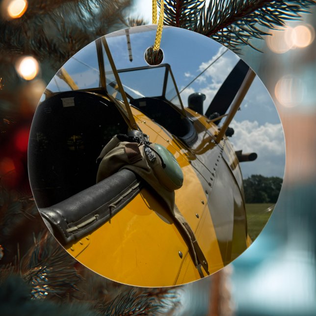Luftfahrzeug Foto Weihnachten Personalisierten Car Keramik Ornament (Von Creator hochgeladen)