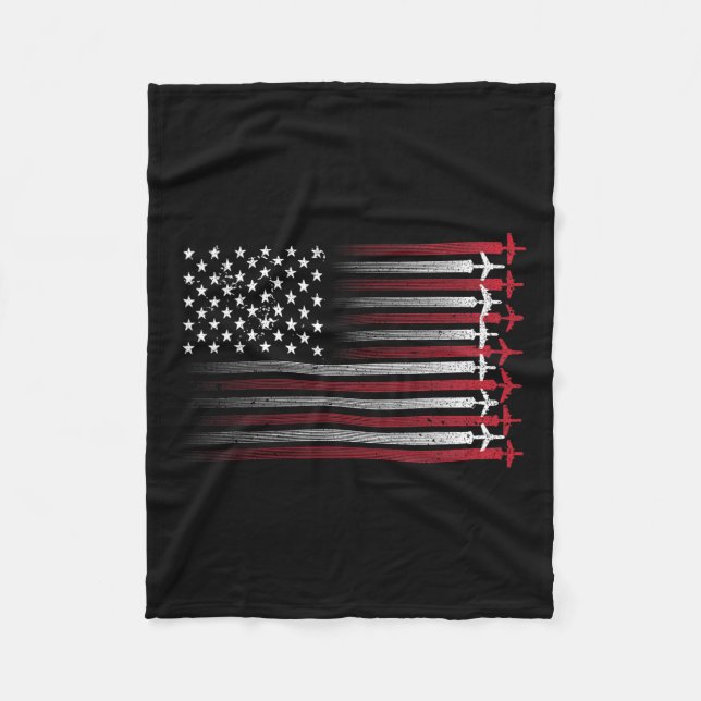 Luftfahrzeug-Pilot Art für Frauen Luftfahrt 4. Fleecedecke (Vorderseite)