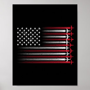 Luftfahrzeug-Pilot Art für Frauen Luftfahrt 4. Poster