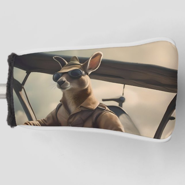 Luftfahrzeug-Pilot Aussie Kangaroo, Golf Headcover (Vorderseite)