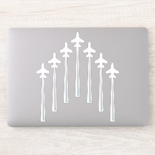 Luftfahrzeuge, die in der Coolen Luftfahrt fliegen Aufkleber