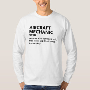 Luftfahrzeugmechaniken - Geübter Sonnenschein T-Shirt