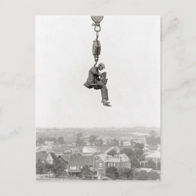 Luftfotograf, 1925 postkarte (Vorderseite)