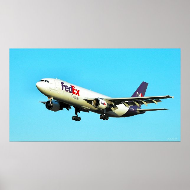 Luftfracht auf Endstation Poster (Vorne)