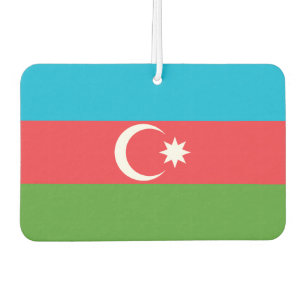 Luftfreaks mit der Flagge Aserbaidschans Autolufterfrischer