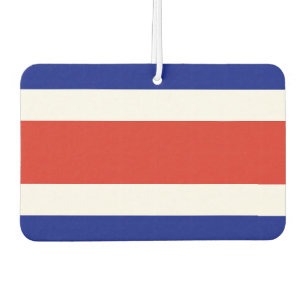Luftfreunde mit Flagge Costa Ricas Autolufterfrischer