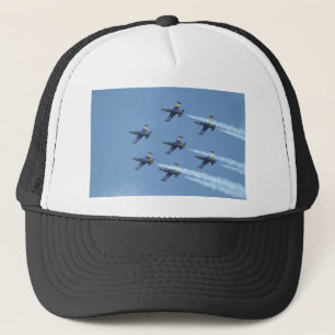 Luftgeschwader Breitling auf airshow Truckerkappe