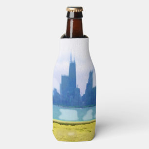 Luftgespritzte Chicago-Wolkenkratzer Flaschenkühler