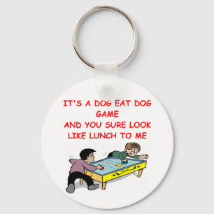 Lufthockey Schlüsselanhänger