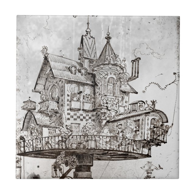 LuftHouse Maison Tournante Fliese (Vorderseite)