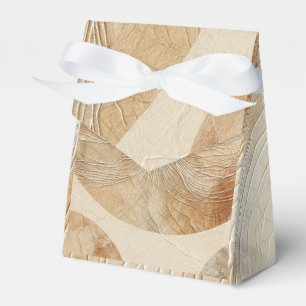 Luftige neutrale natürliche Elemente Bohemian Boho Geschenkschachtel