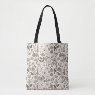 Luftige Wildblumen in Creme & Salbei
