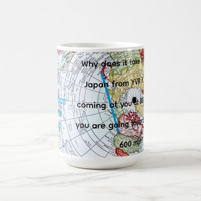 Luftkarte Kaffeetasse (Mittel)