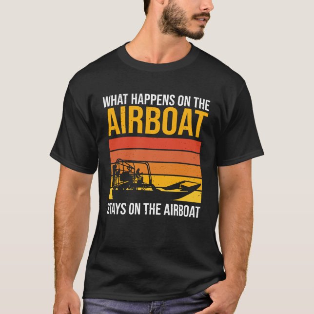 Luftkissenboot T-Shirt (Vorderseite)