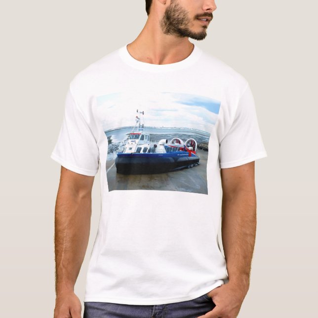 Luftkissenfahrzeug bei Ryde T-Shirt (Vorderseite)