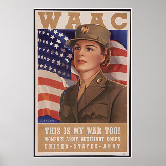 Luftkorp der Frauen Poster