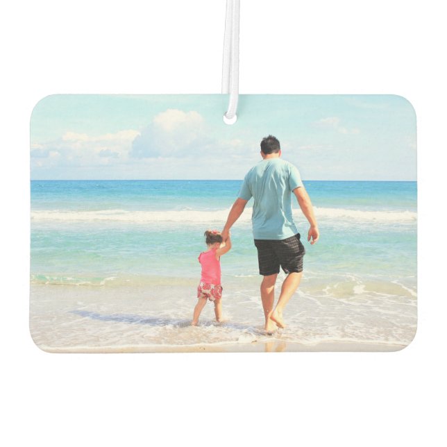 Luftkühler für kundenspezifisches Foto Autolufterfrischer (Rückseite)