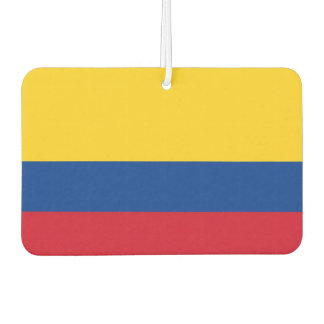 Luftkühler mit der Flagge Kolumbiens Autolufterfrischer
