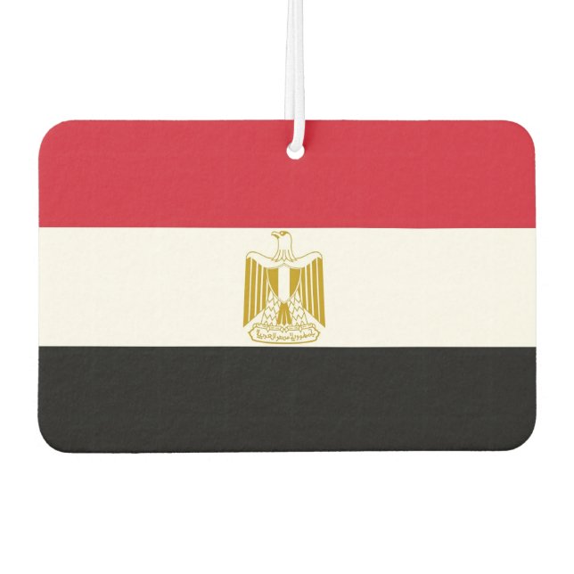 Luftkühler mit Flagge Ägyptens Autolufterfrischer (Vorderseite)