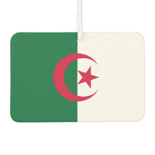 Luftkühler mit Flagge Algeriens Autolufterfrischer