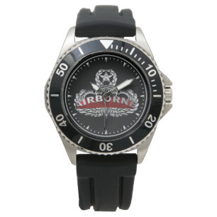 Luftlandefallschirmspringer Armbanduhr