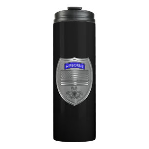 Luftlandefallschirmspringer  thermosbecher