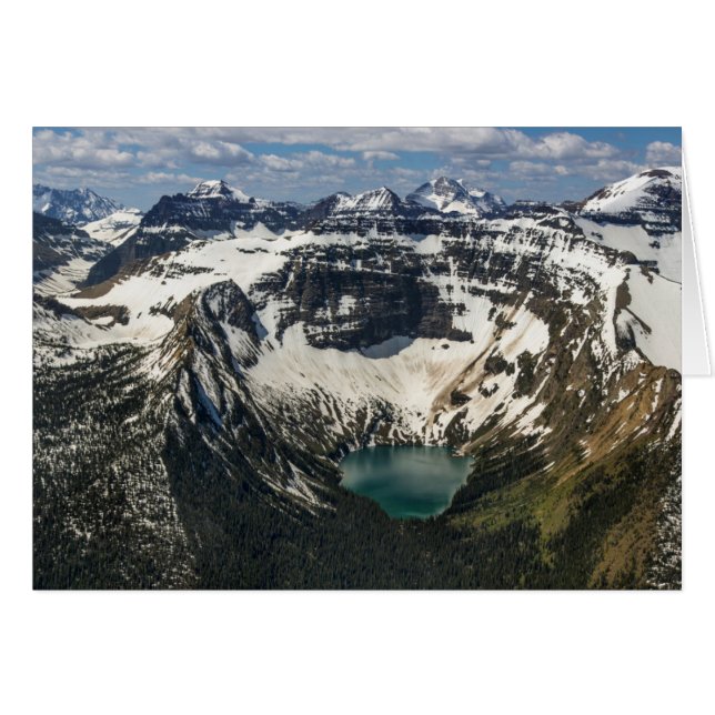 Luftlinie des Warderman Sees (Vorderseite (Horizontal))