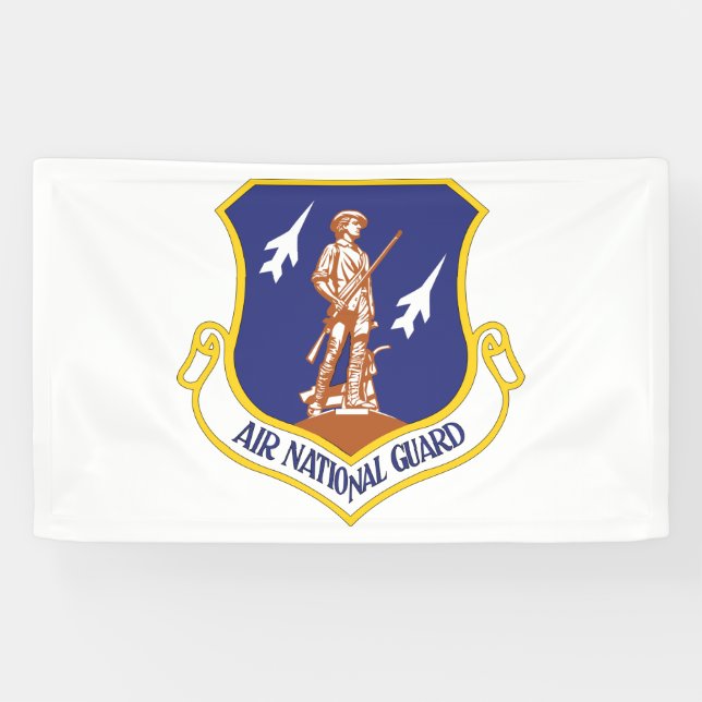 Luftnationalgarde Militärveteran Banner (Horizontal)