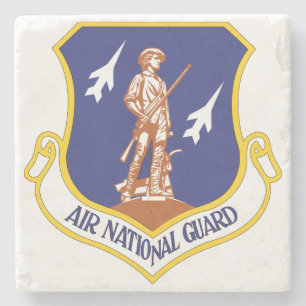 Luftnationalgarde-Militärveteran Steinuntersetzer