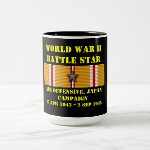 Luftoffensive, Japan-Kampagne Zweifarbige Tasse