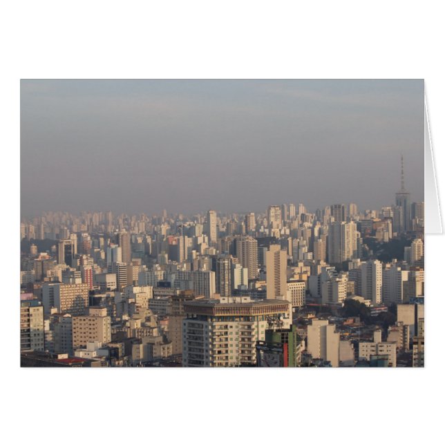 Luftpanorama - Sao Paulo (Vorderseite (Horizontal))
